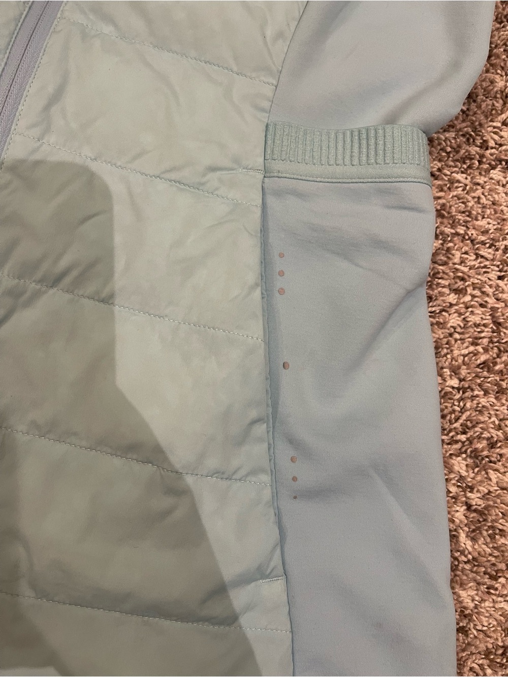 Lululemon Sea Frost Down for It All Vest Size 4 - Picture 3 of 9